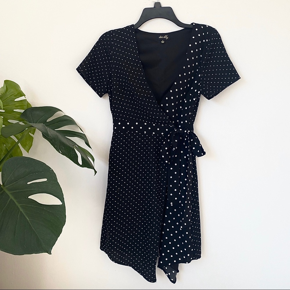 Polka dot Wrap Dress